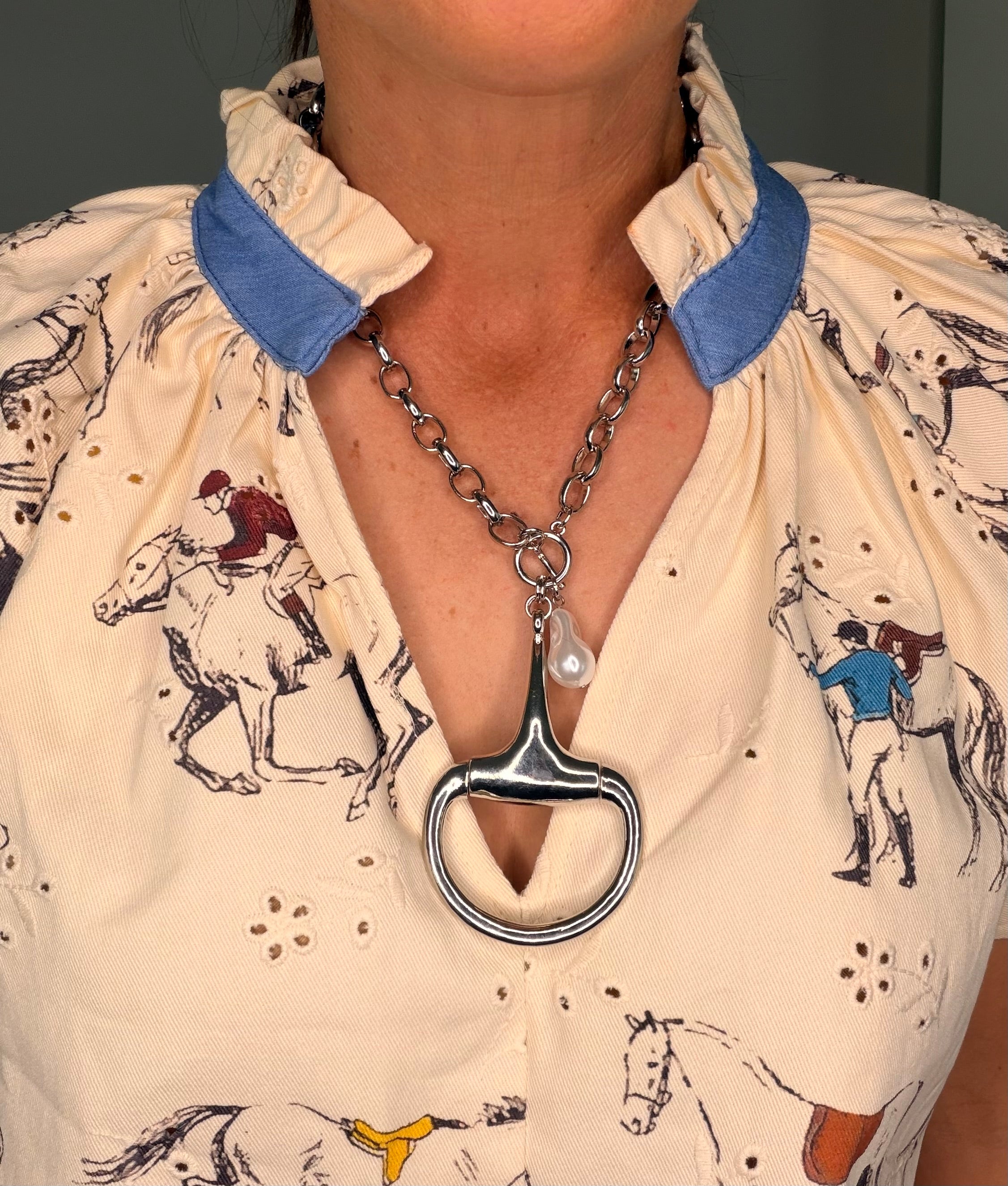 The Classic Snaffle Bit Necklace