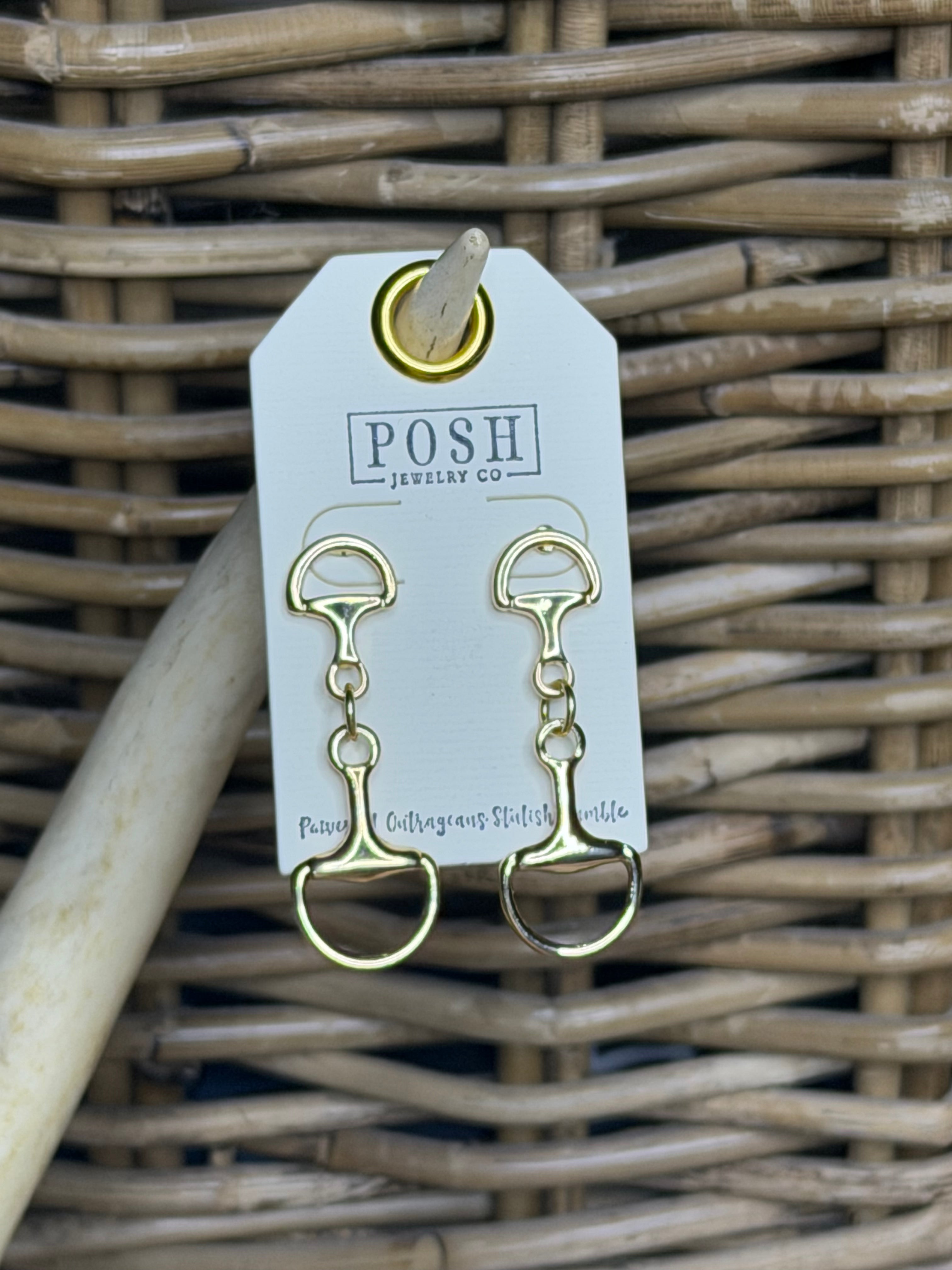 Snaffle Bit Earrings
