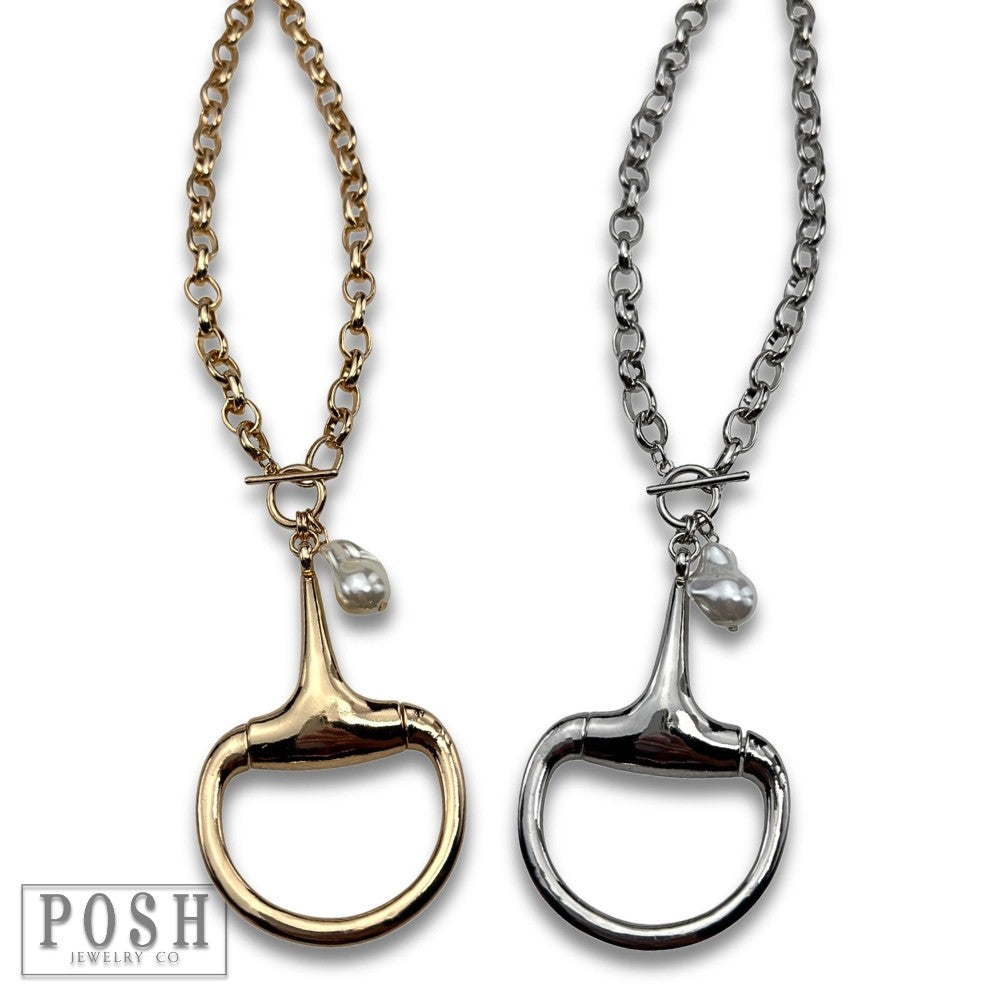 The Classic Snaffle Bit Necklace